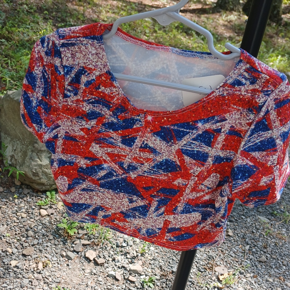 Americana Crop Top